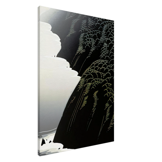 Eyvind Earle - California Coast Canvas - 20x30 cm / 8x12 inches-canvas