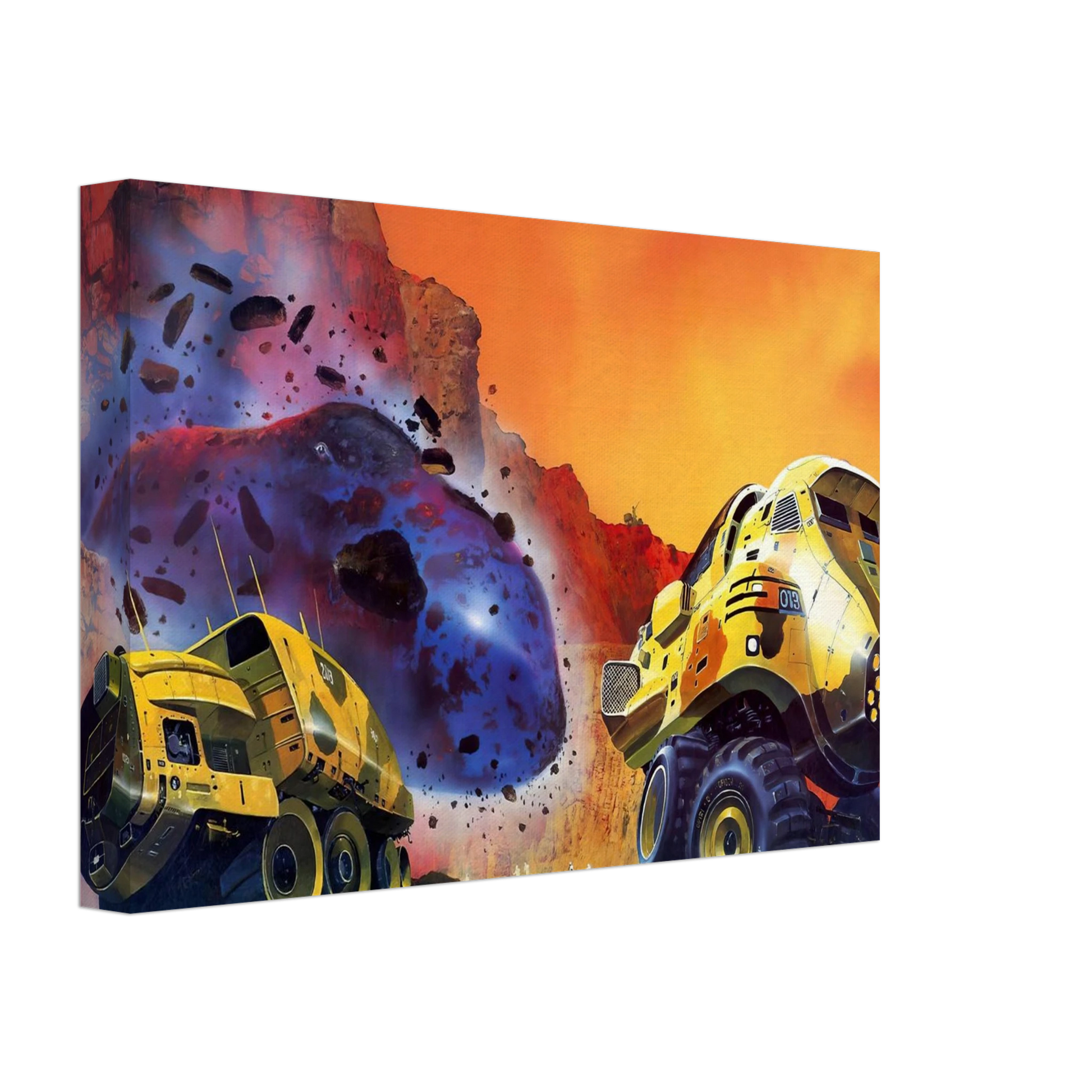 Chris Foss - Chris Foss Canvas - 70x100 cm / 28x40 inches-canvas