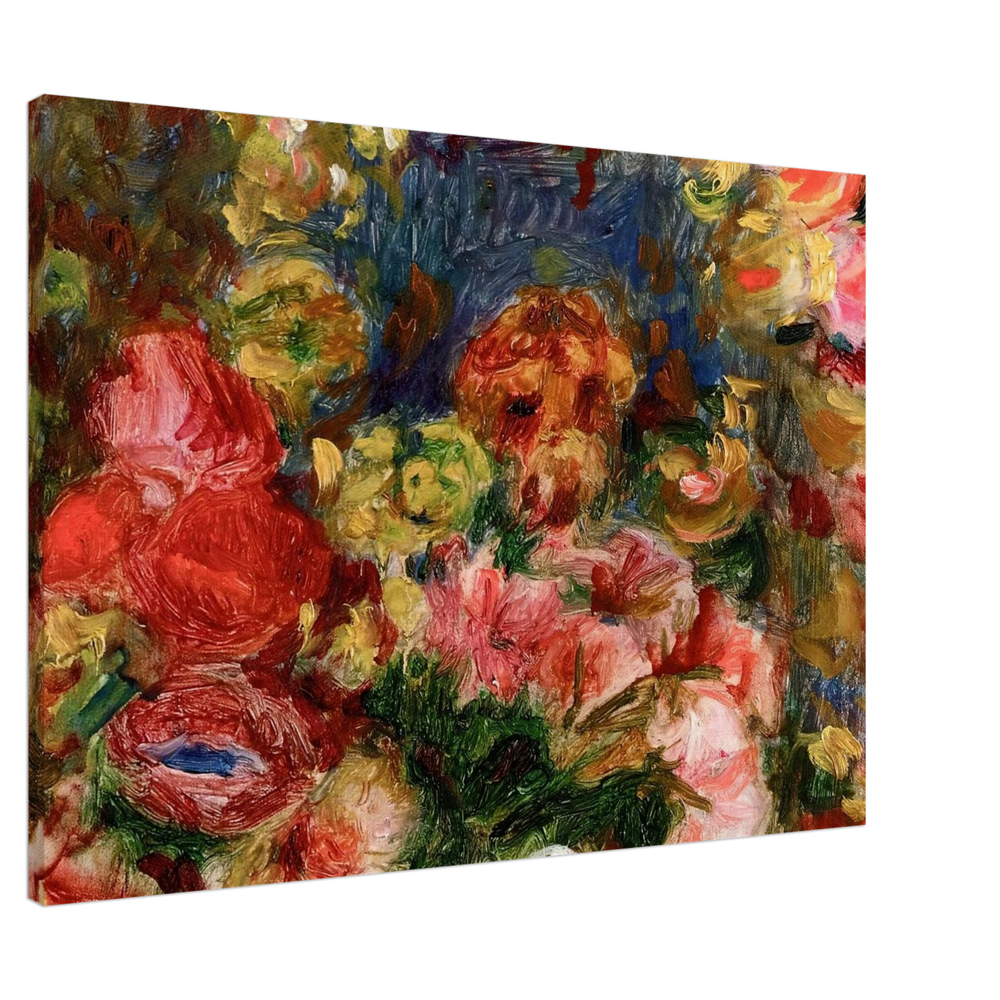 Pierre-Auguste Renoir - Flowers Canvas - 20x30 cm / 8x12 inches-canvas