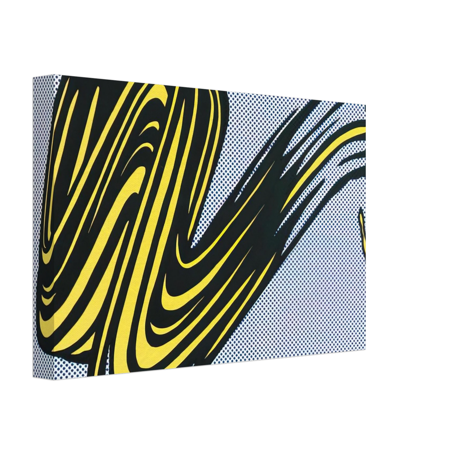 Roy Lichtenstein - BRUSHSTROKE 1965 0 Canvas - 70x100 cm / 28x40 inches-canvas