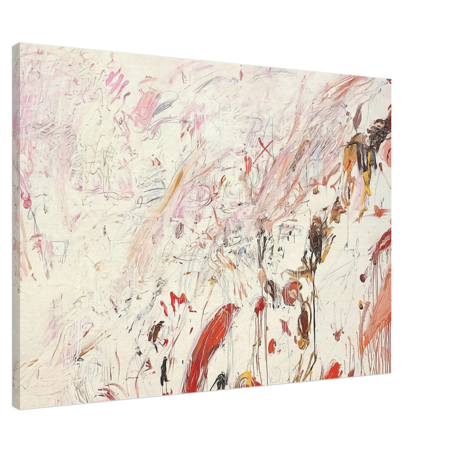 Cy Twombly - Ferragosto III Canvas - 20x30 cm / 8x12 inches-canvas