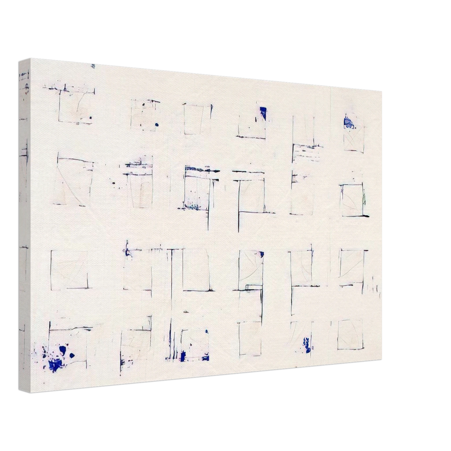 Sam Francis - Untitled  SFM83-338  Canvas - 40x60 cm / 16x24 inches-canvas