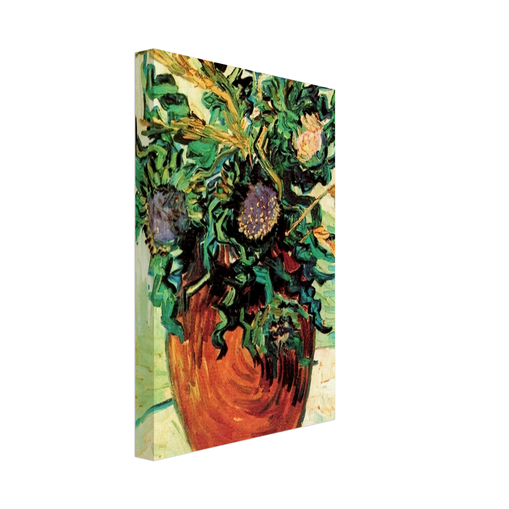 Vincent van Gogh - Still Life with Thistles Canvas - 70x100 cm / 28x40 inches-canvas