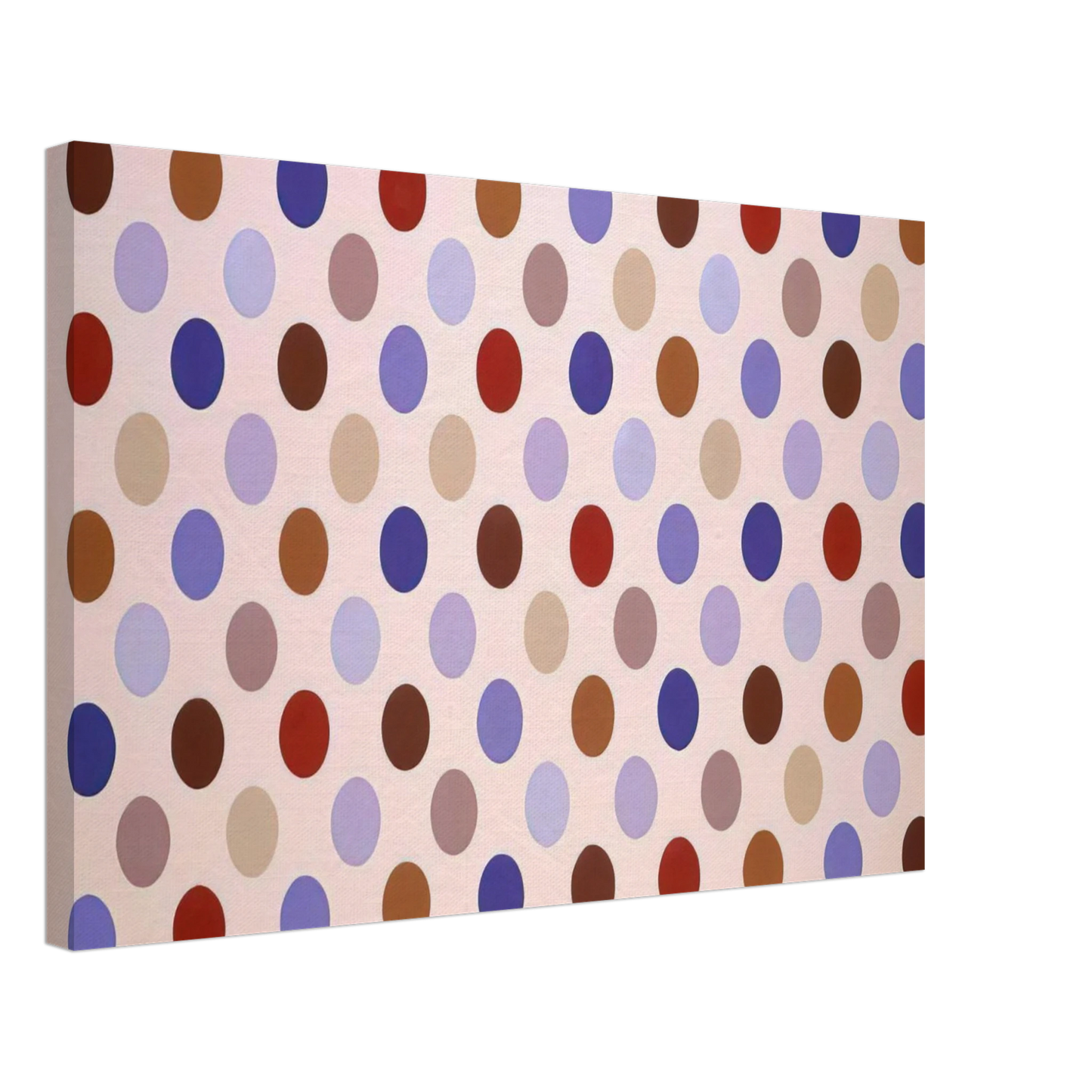 Thomas Downing - Grid #8 - 1969 Canvas - 40x60 cm / 16x24 inches-canvas