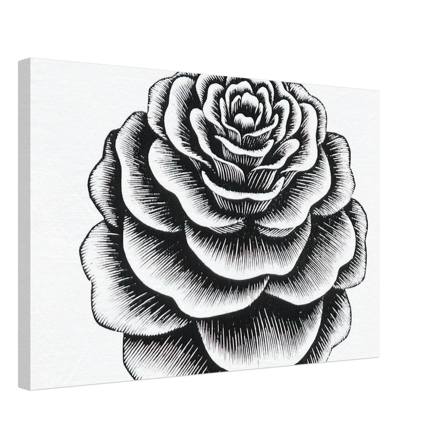 MC Escher - FLOWER 1 Canvas - 70x100 cm / 28x40 inches-canvas