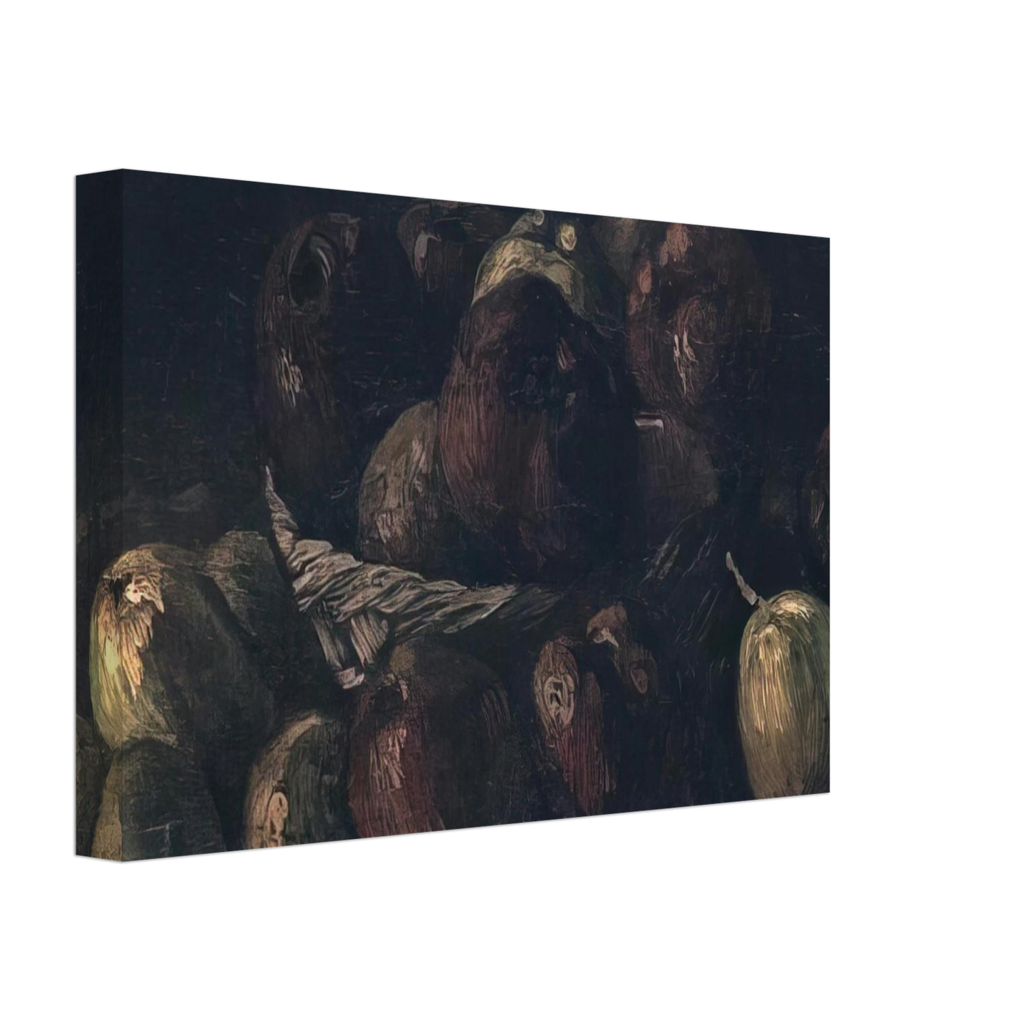 Vincent van Gogh - Still life with a basket of apples Canvas - 70x100 cm / 28x40 inches-canvas