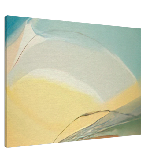 Larry Zox - Untitled - 1976 Canvas - 20x30 cm / 8x12 inches-canvas