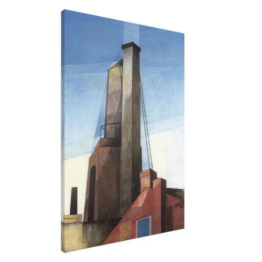 Charles Demuth - Aucassin and Nicolette - 1921 Canvas - 20x30 cm / 8x12 inches-canvas