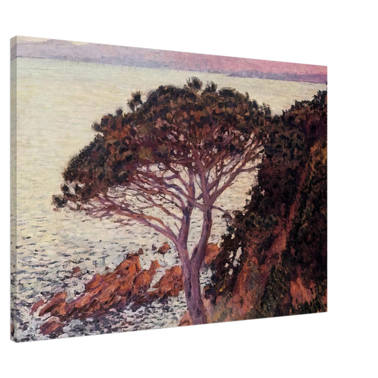 Theo van Rysselberghe - SUNSET 1916 Canvas - 20x30 cm / 8x12 inches-canvas