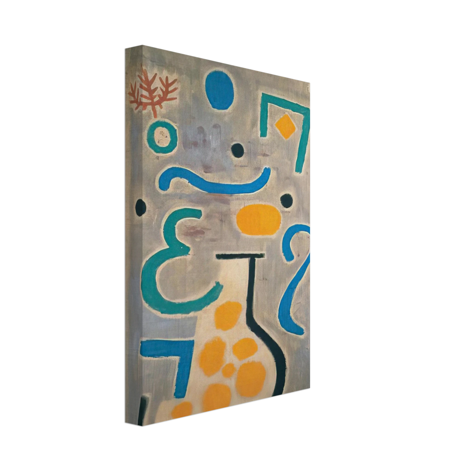 Paul Klee - THE VASE 1938 Canvas - 70x100 cm / 28x40 inches-canvas
