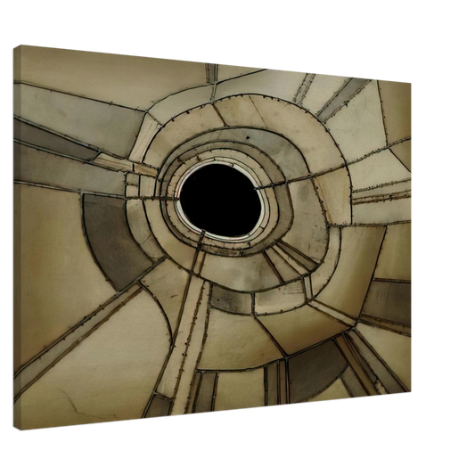 Lee Bontecou - UNTITLED 1959 Canvas - 20x30 cm / 8x12 inches-canvas