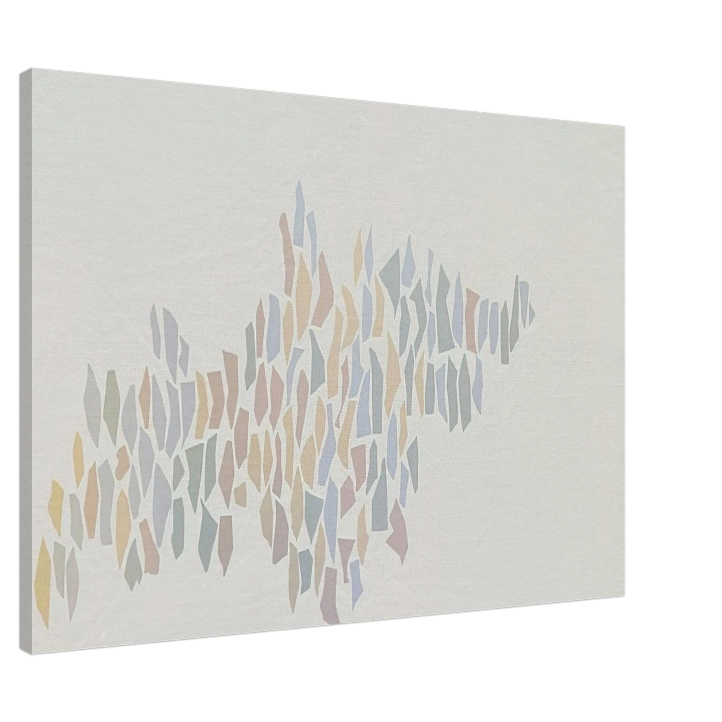 Robert Goodnough - Untitled - 1970 Canvas - 20x30 cm / 8x12 inches-canvas