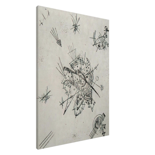Wassily Kandinsky - SMALL WORLDS X 1922 Canvas - 20x30 cm / 8x12 inches-canvas