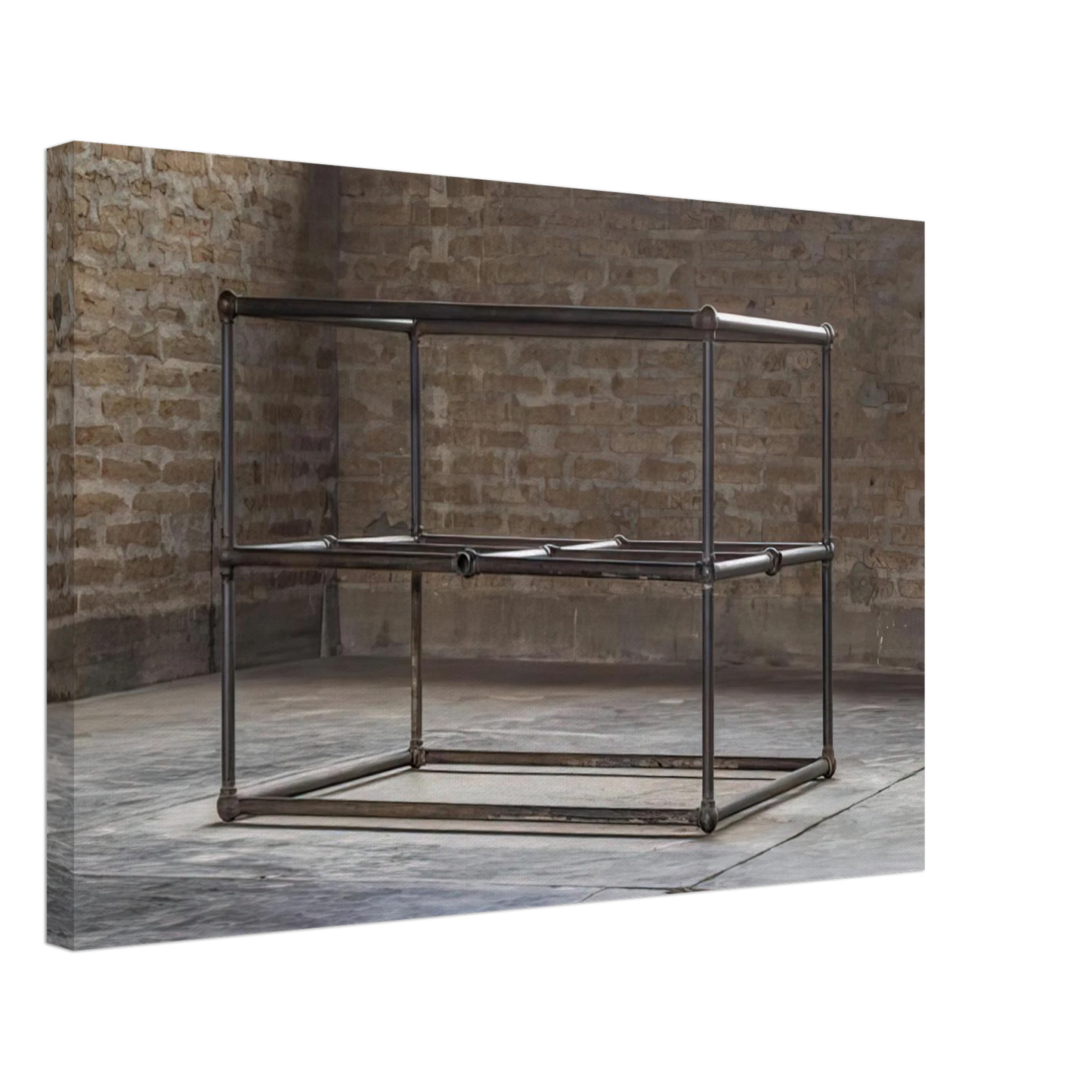 Donald Judd - To Dave Shackman - 1964 Canvas - 40x60 cm / 16x24 inches-canvas