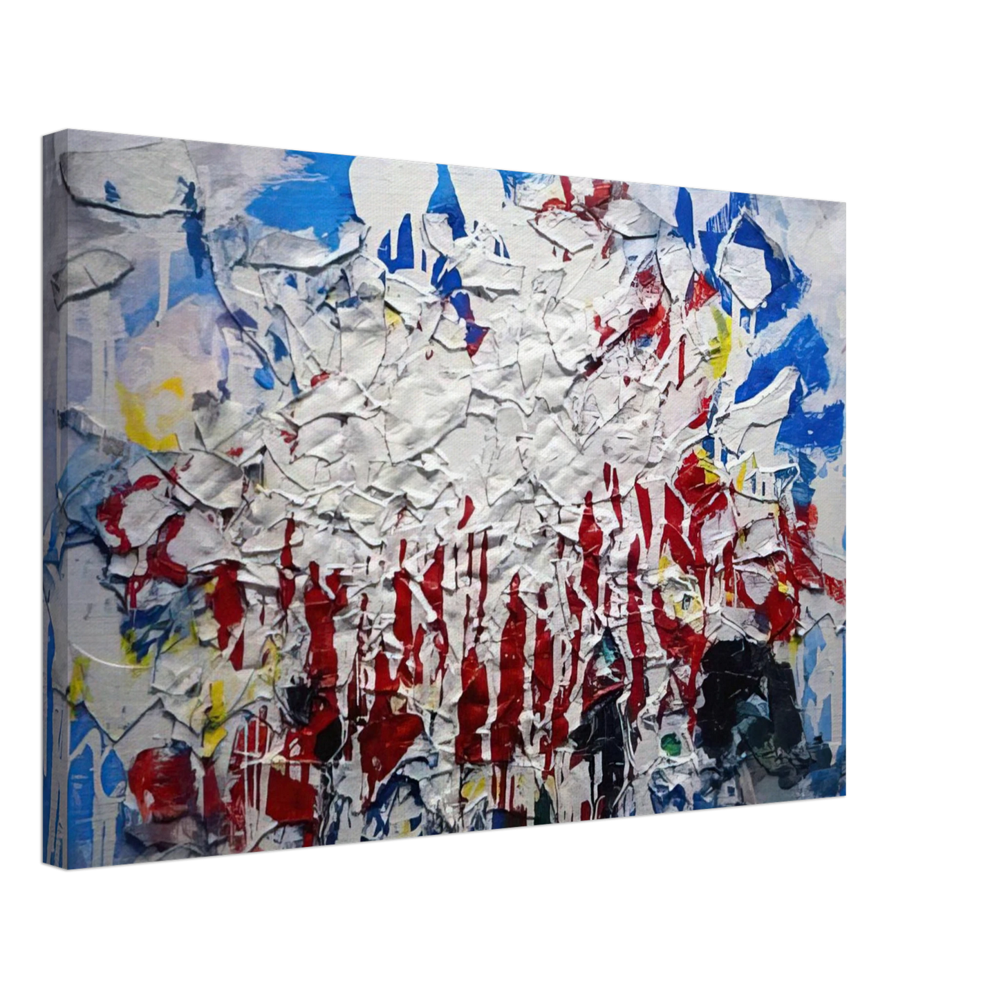 Robert Goodnough - Untitled - 1958 Canvas - 40x60 cm / 16x24 inches-canvas