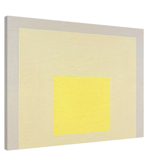 Josef Albers - HOMAGE TO THE SQUARE AMALGAMATING 1971 Canvas - 20x30 cm / 8x12 inches-canvas