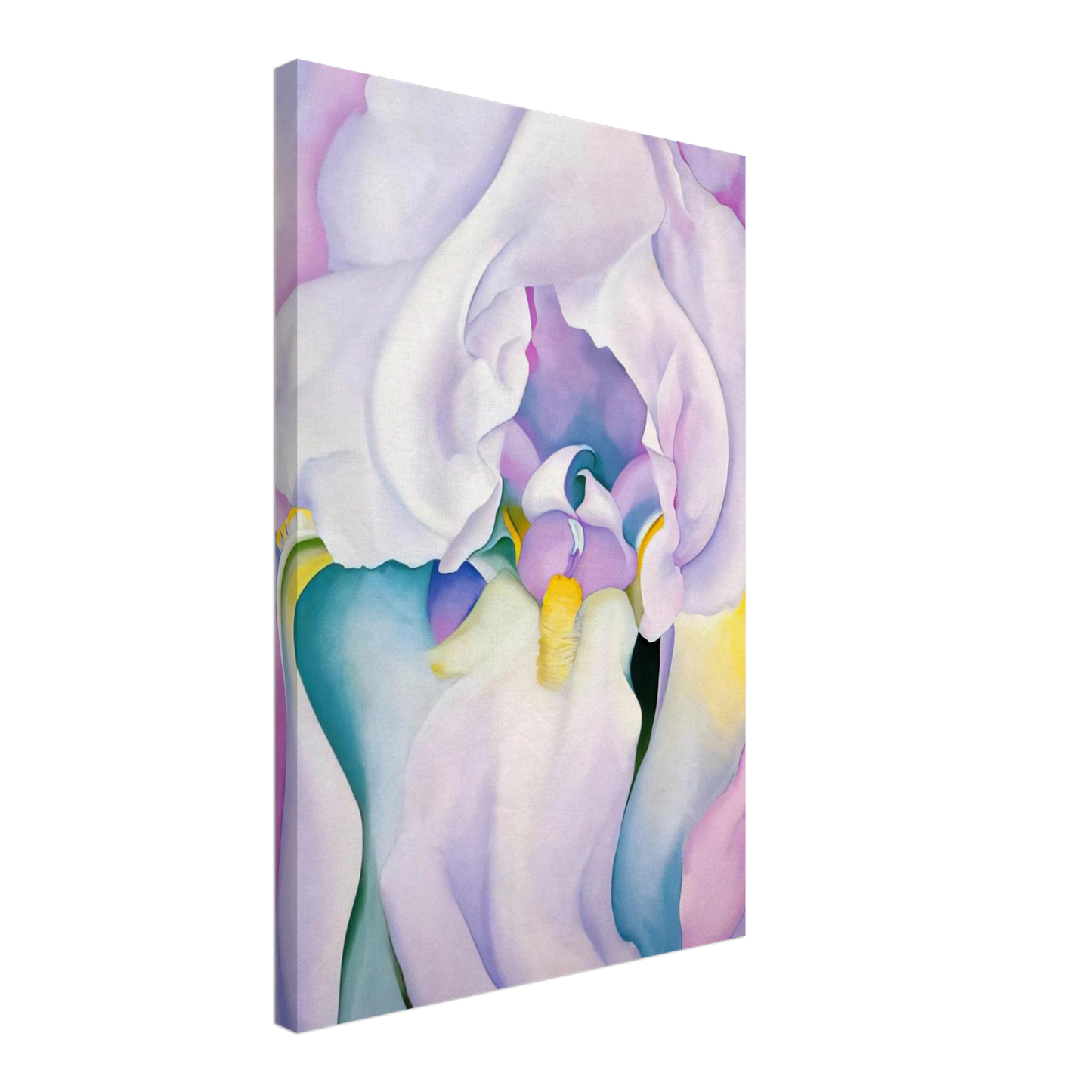 Georgia O'Keeffe - Light of Iris Canvas - 40x60 cm / 16x24 inches-canvas