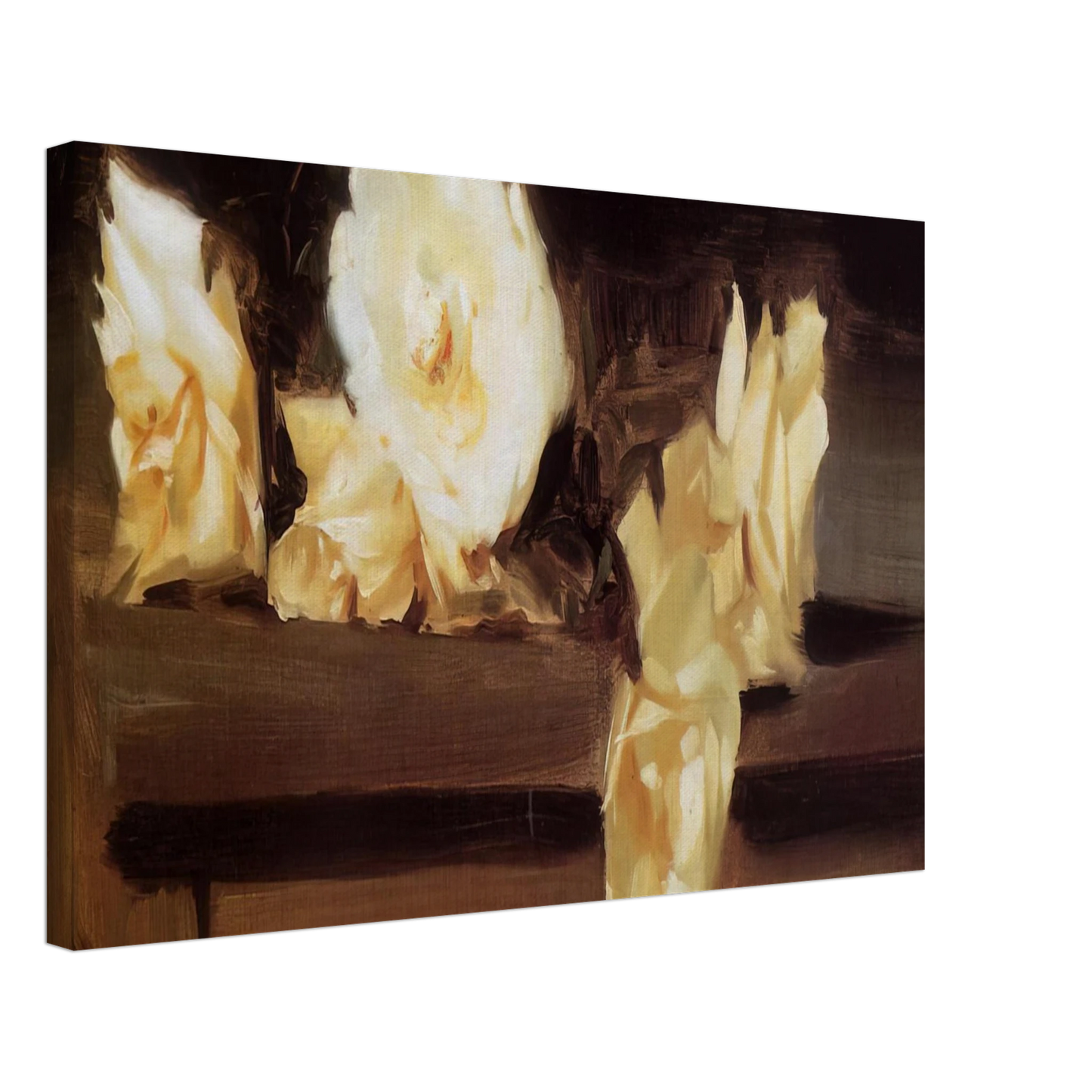 John Singer Sargent - Roses Canvas - 40x60 cm / 16x24 inches-canvas