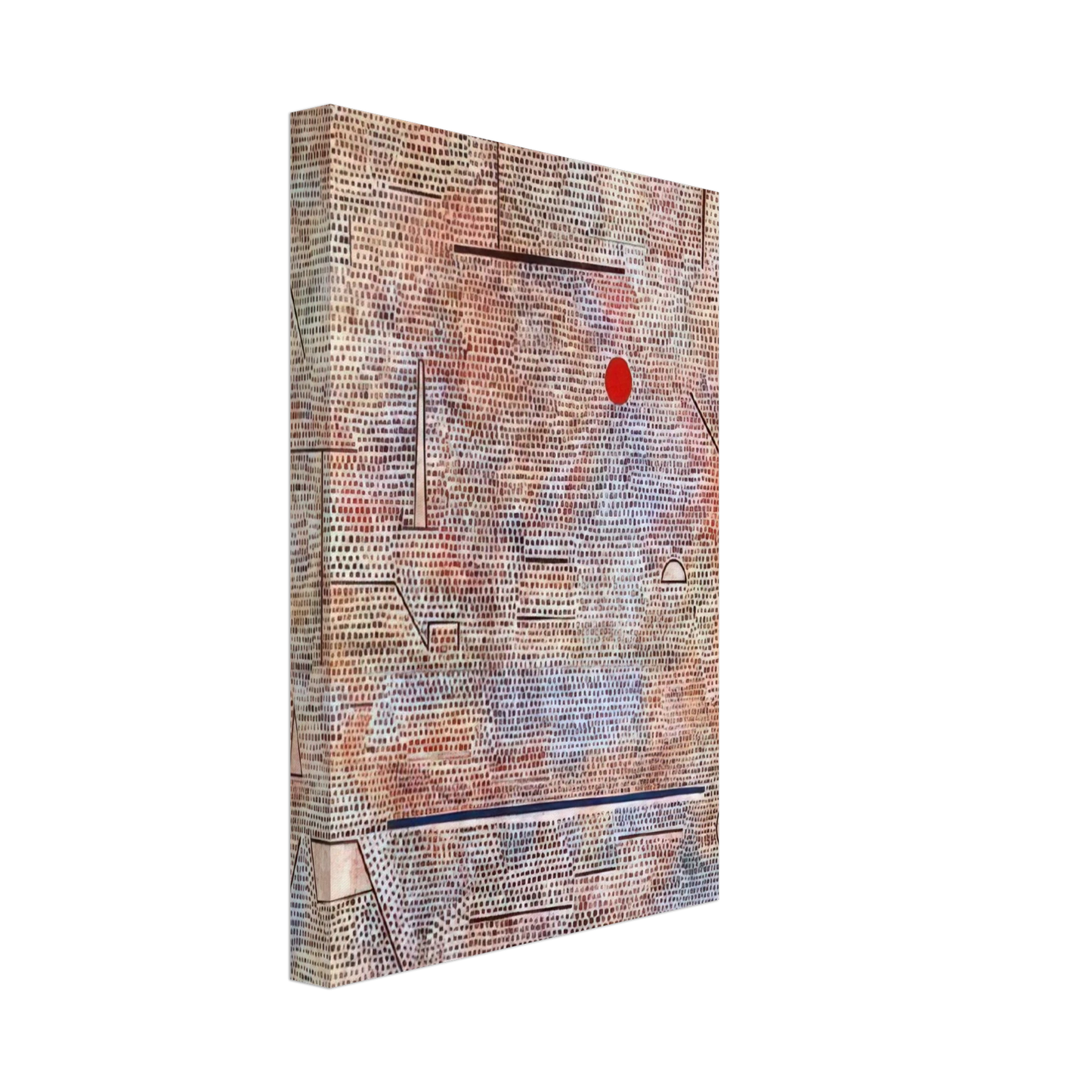 Paul Klee - CACODEMONIC 1916 Canvas - 70x100 cm / 28x40 inches-canvas