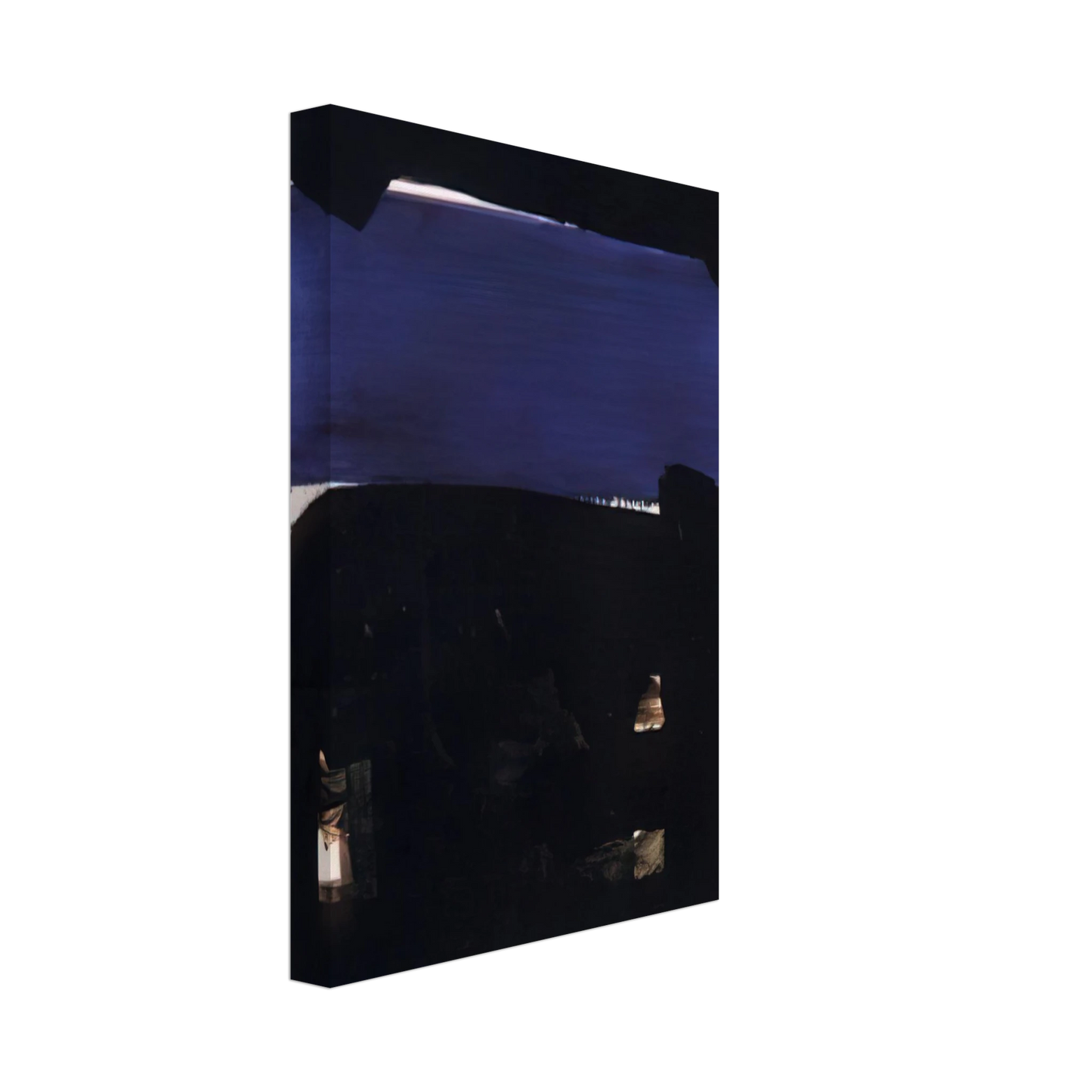 Pierre Soulages - Peinture 23 Mai 1969 - 1969 Canvas - 70x100 cm / 28x40 inches-canvas