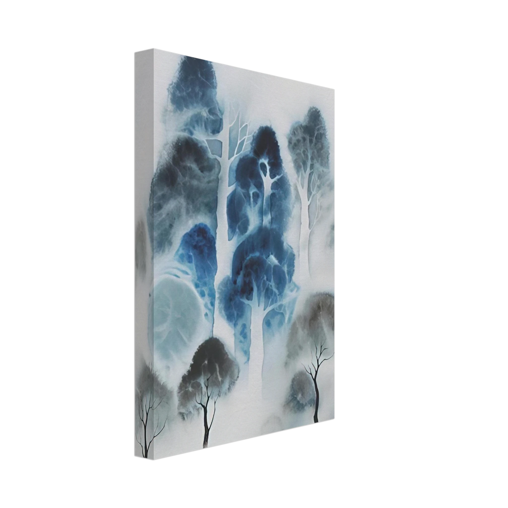 Eyvind Earle - Woodland Canvas - 40x60 cm / 16x24 inches-canvas