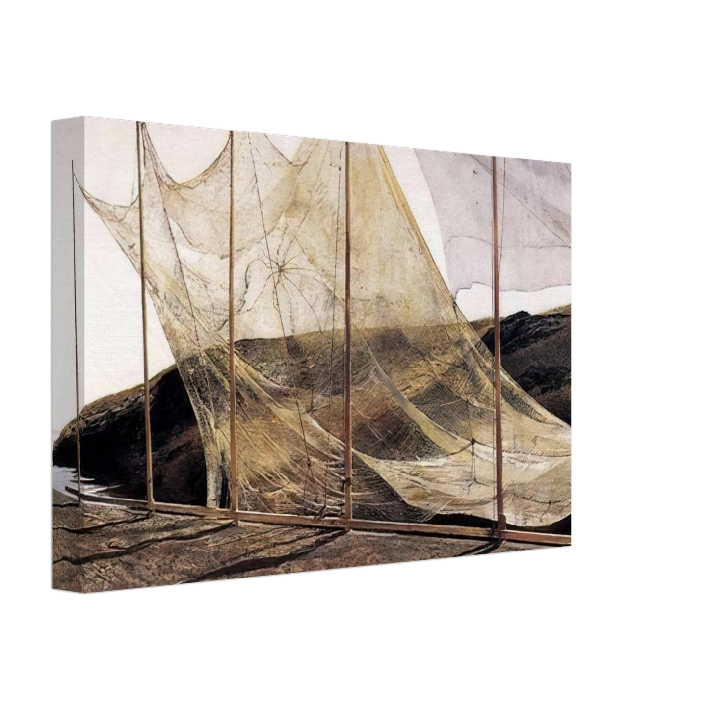 Andrew Wyeth - PENTECOST 1989 Canvas - 40x60 cm / 16x24 inches-canvas