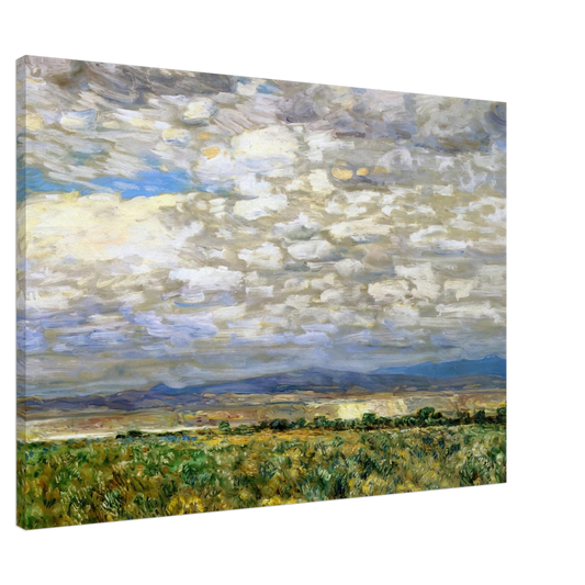 Childe Hassam - On the Snake River, Oregon Canvas - 20x30 cm / 8x12 inches-canvas