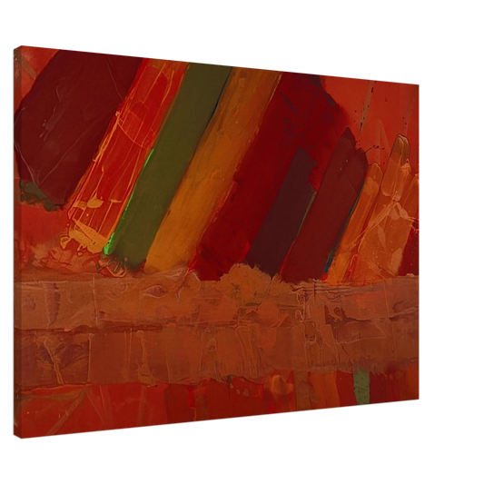 Albert Irvin - Seneca - 1979 Canvas - 20x30 cm / 8x12 inches-canvas