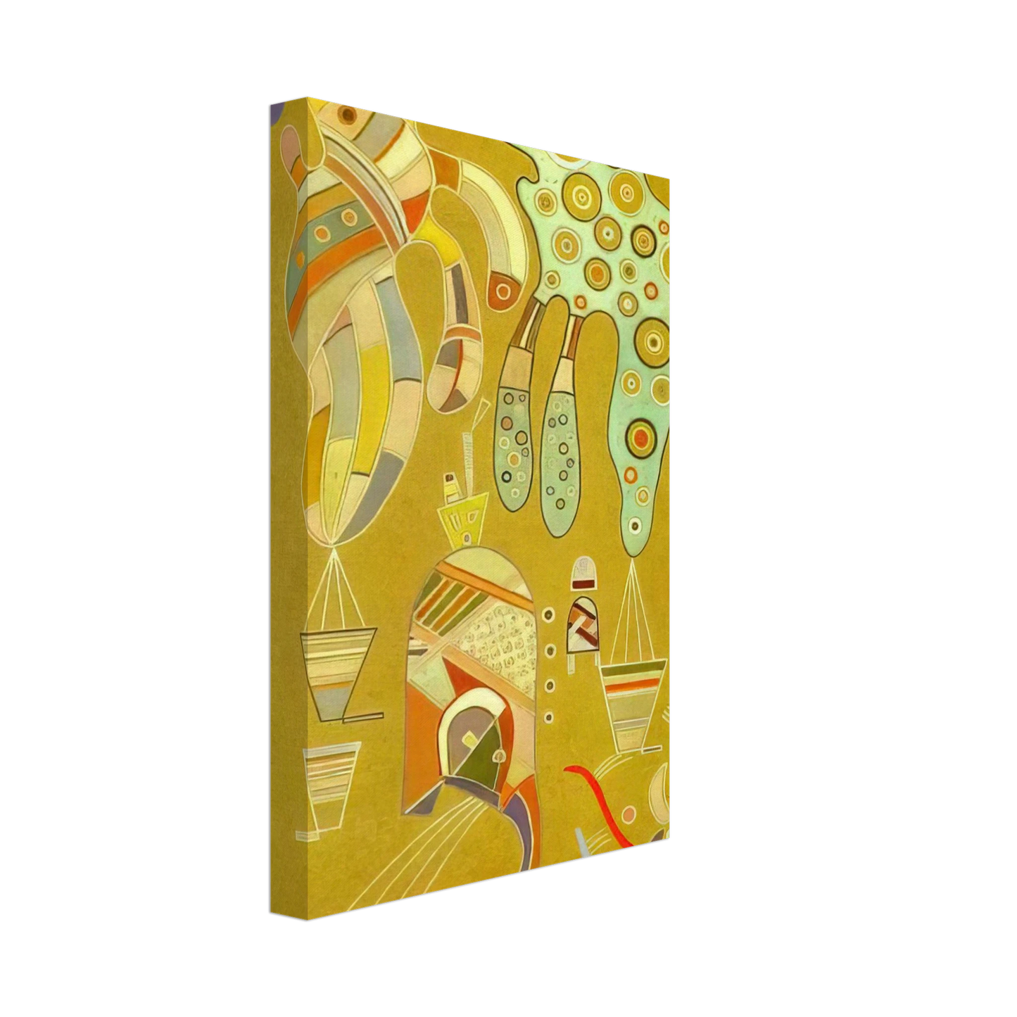 Wassily Kandinsky - UNTITLED 1941 Canvas - 70x100 cm / 28x40 inches-canvas