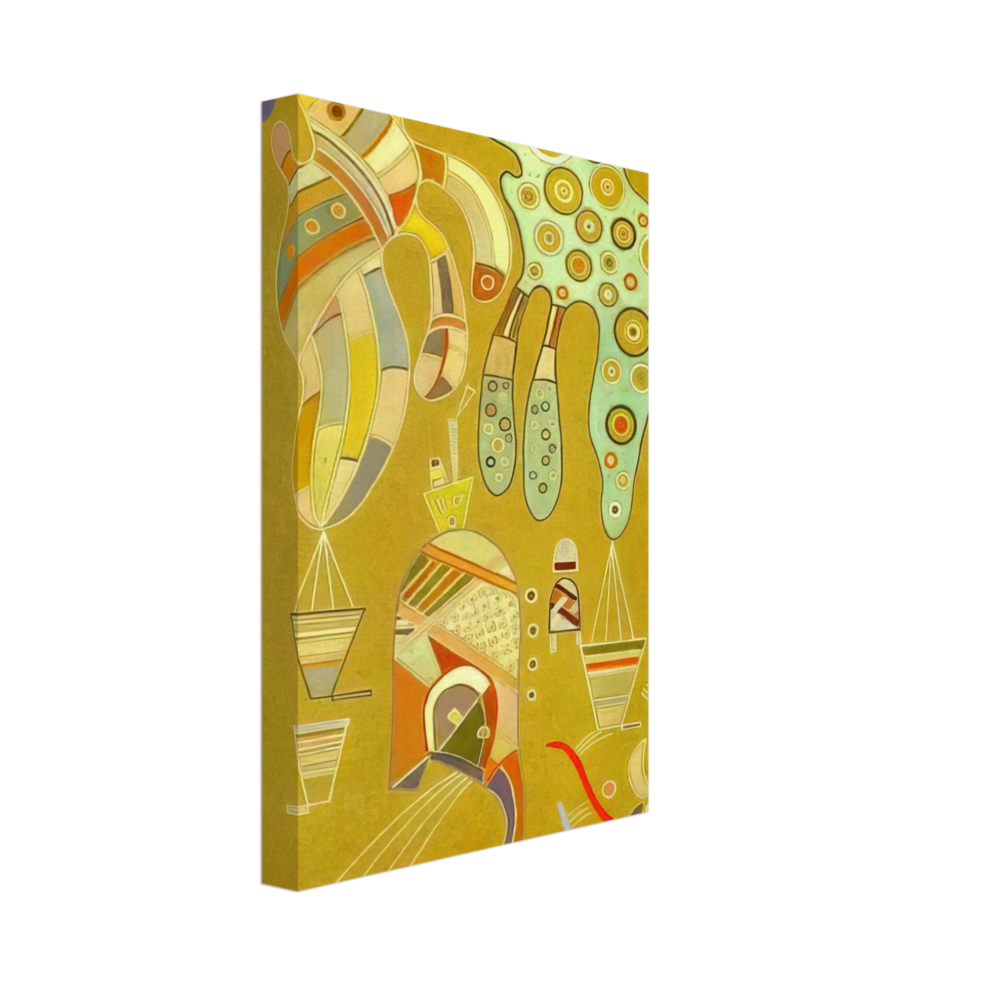 Wassily Kandinsky - UNTITLED 1941 Canvas - 70x100 cm / 28x40 inches-canvas