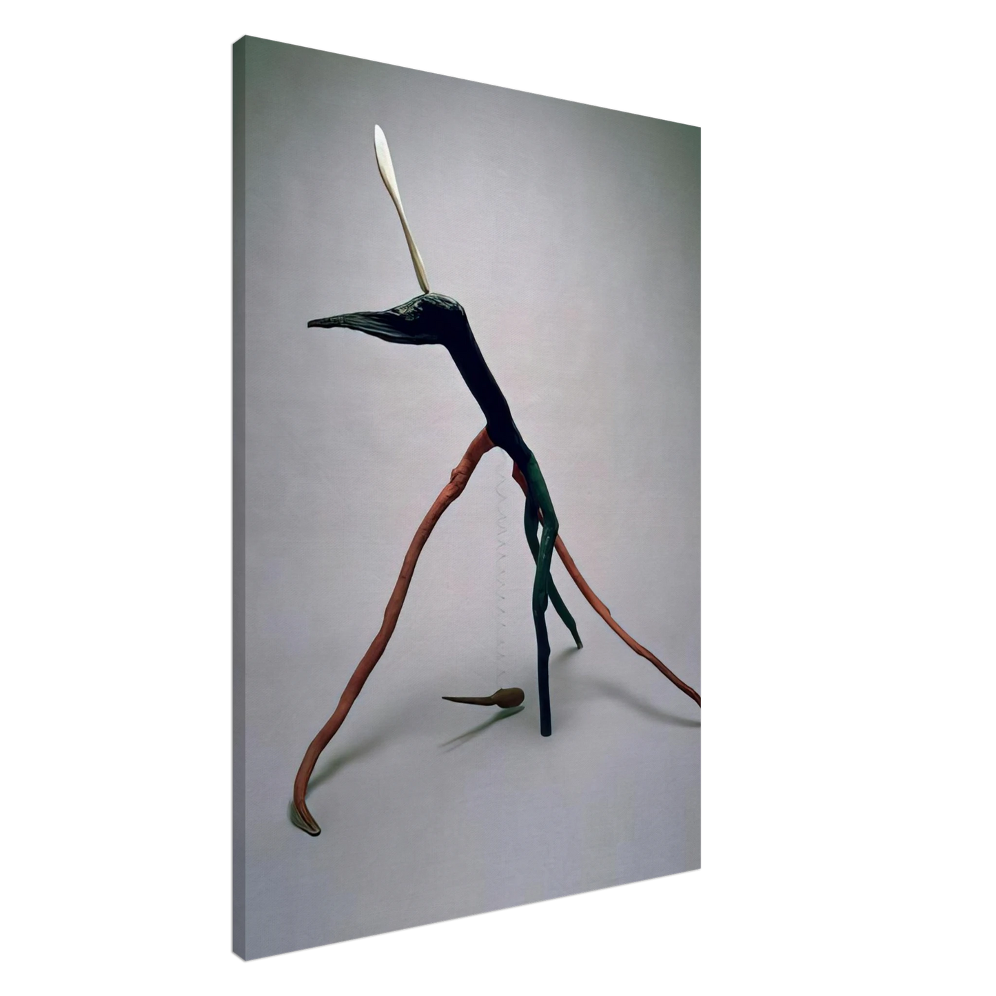 Alexander Calder - APPLE MONSTER 1938 Canvas - 20x30 cm / 8x12 inches-canvas