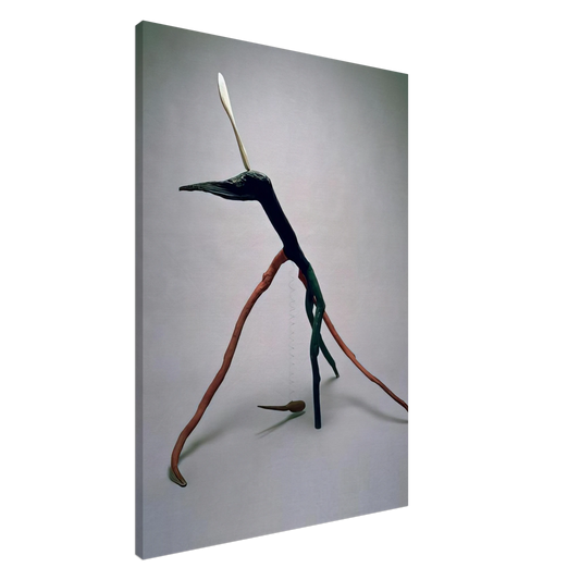 Alexander Calder - APPLE MONSTER 1938 Canvas - 20x30 cm / 8x12 inches-canvas