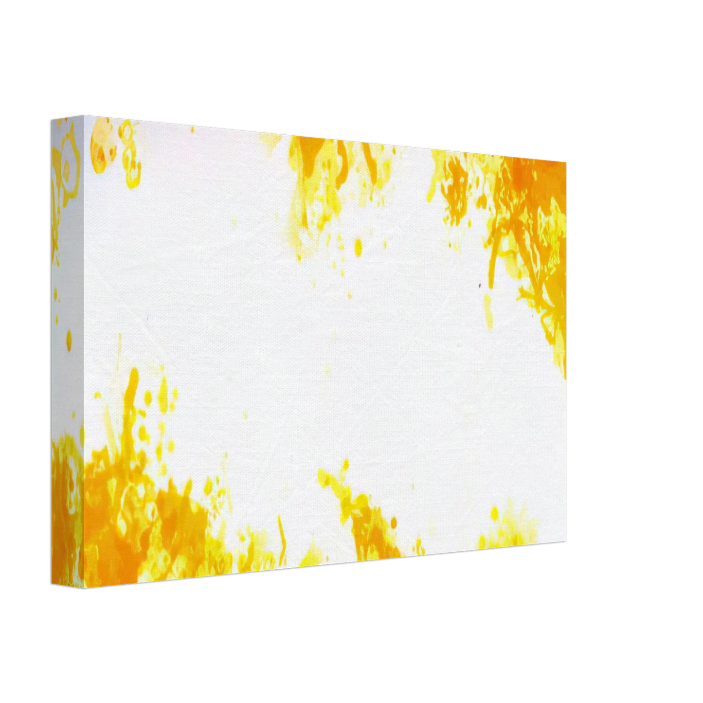 Sam Francis - Spleen  Yellow  Canvas - 70x100 cm / 28x40 inches-canvas