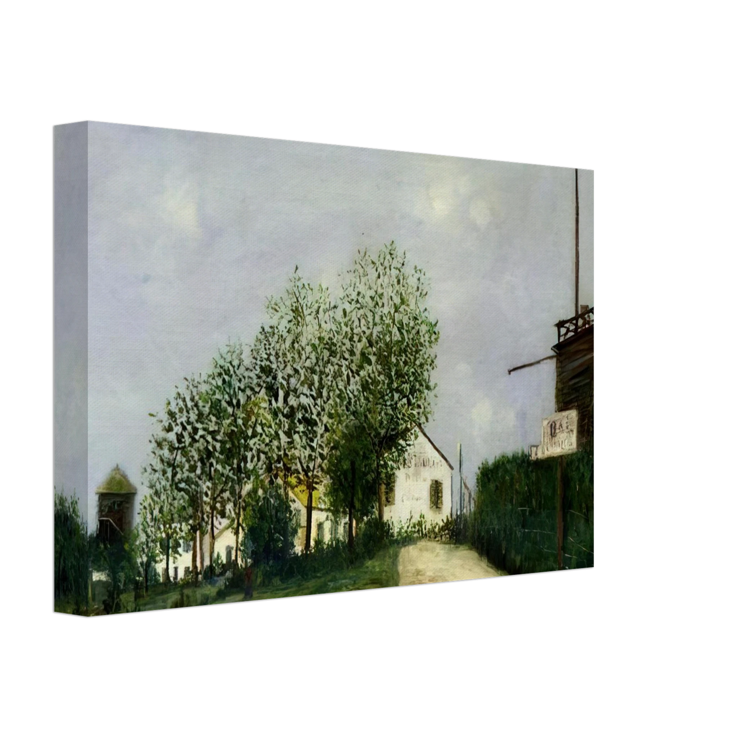 Maurice Utrillo - MOULIN IN SANNOIS Canvas - 40x60 cm / 16x24 inches-canvas