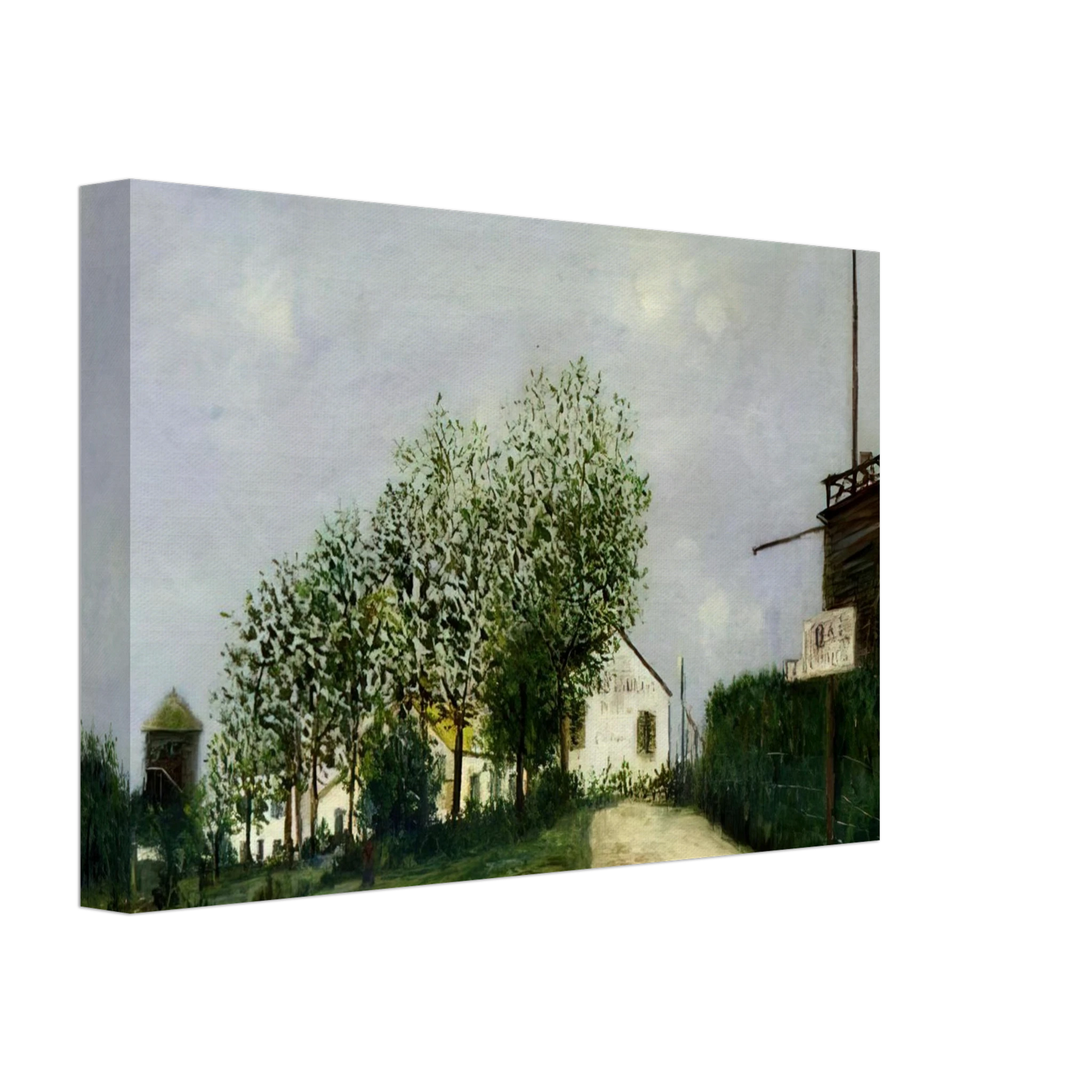 Maurice Utrillo - MOULIN IN SANNOIS Canvas - 40x60 cm / 16x24 inches-canvas