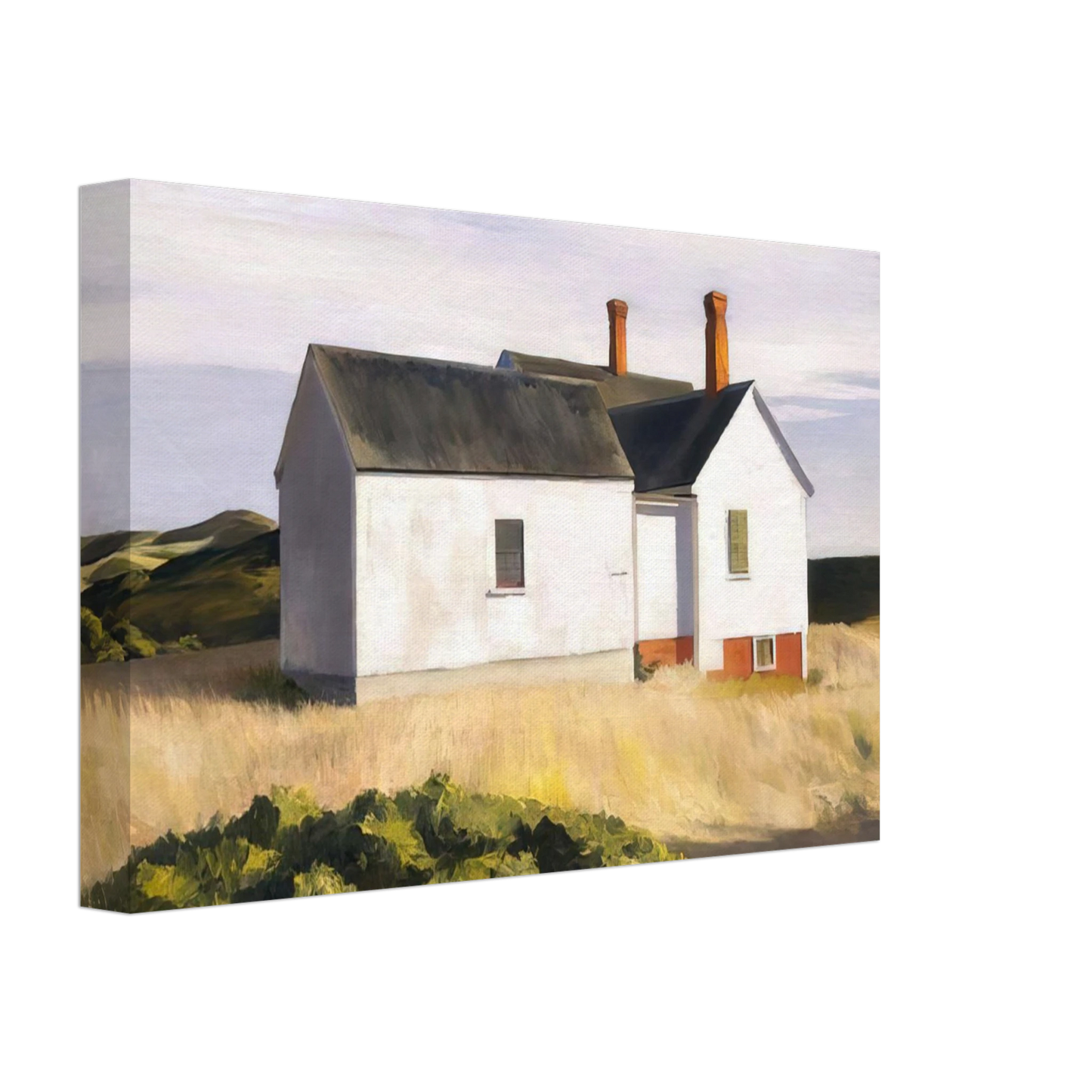 Edward Hopper - Ryders House Canvas - 40x60 cm / 16x24 inches-canvas