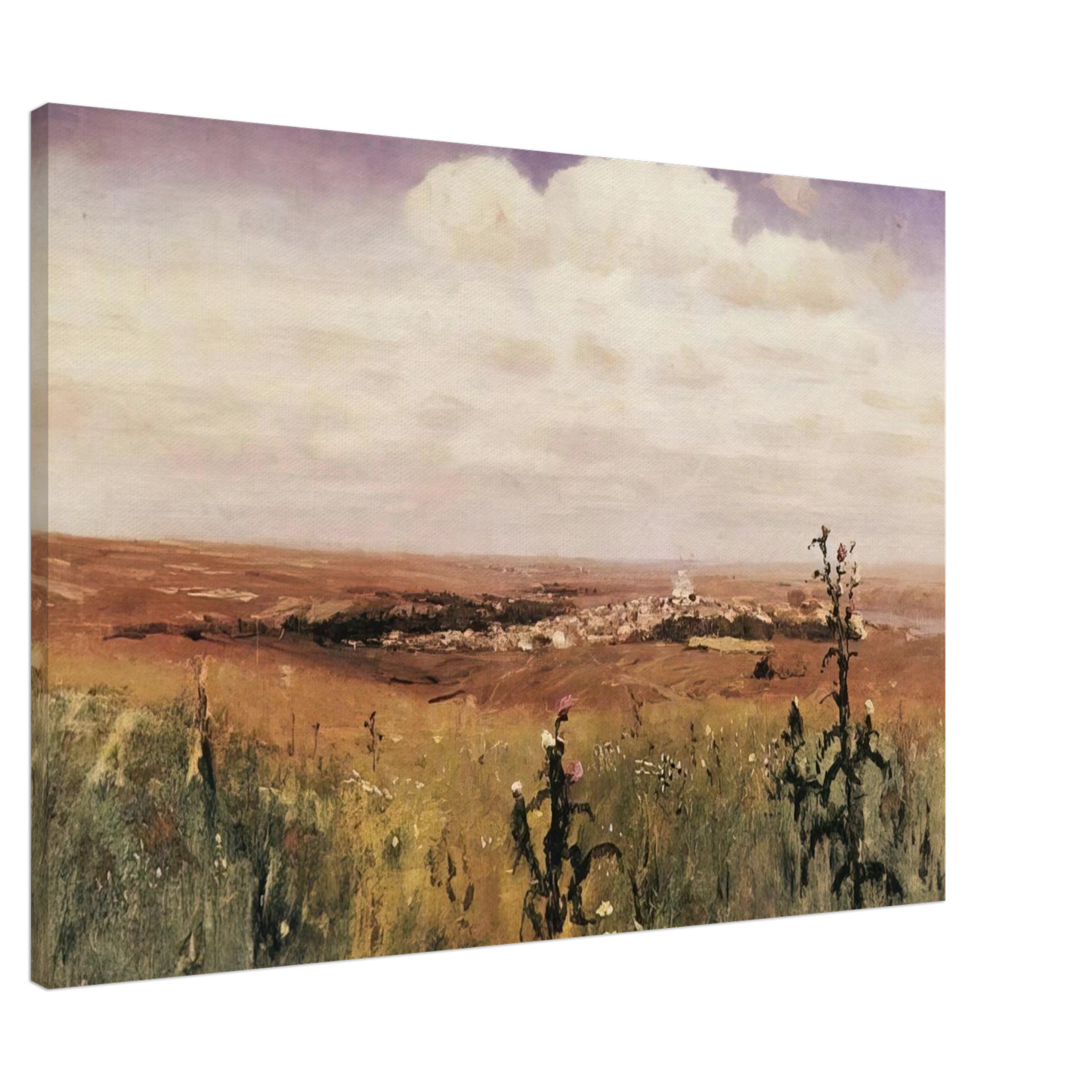 Arkhyp Kuindzhi - Steppe Canvas - 20x30 cm / 8x12 inches-canvas