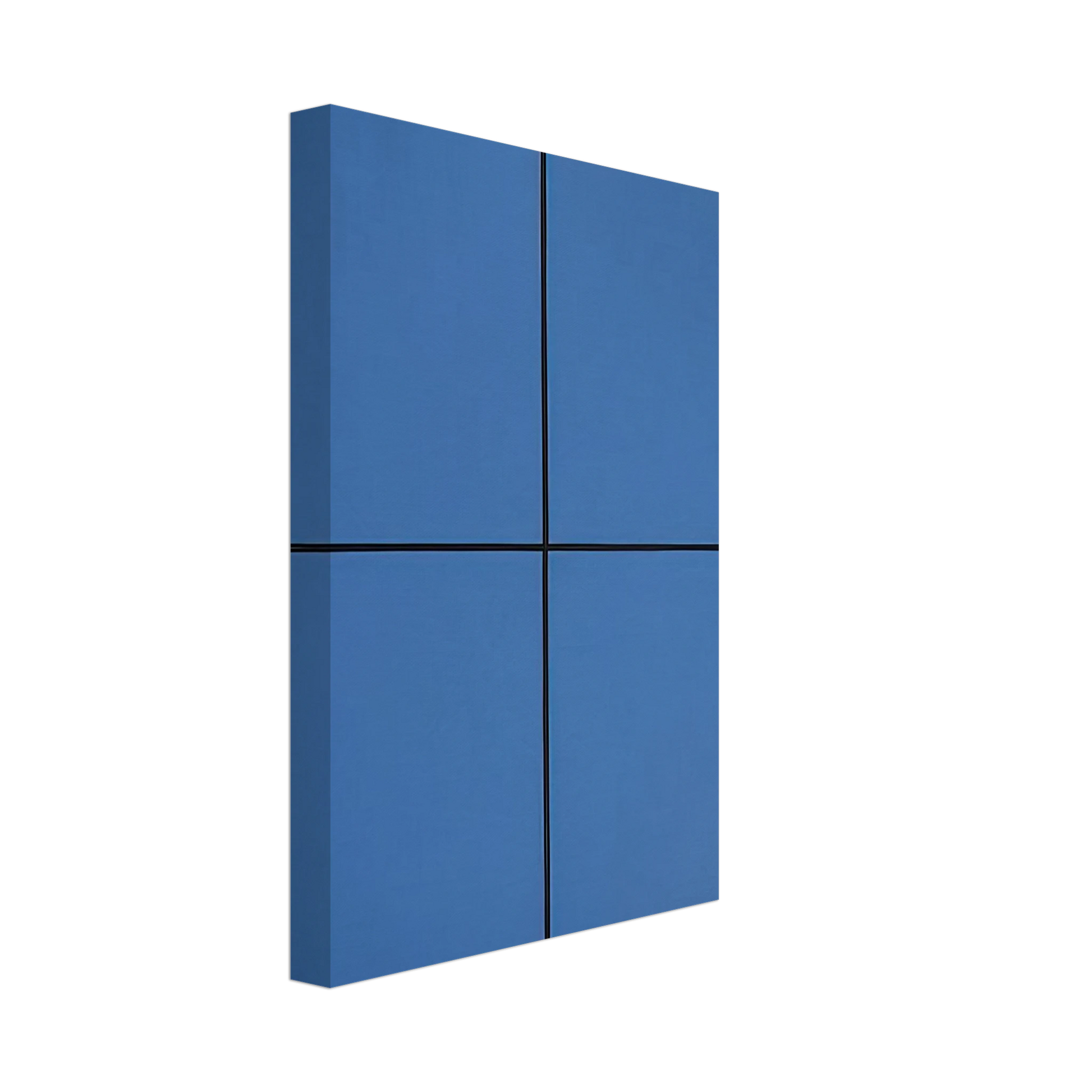 Leon Polk Smith - Event in Blue - 1994 Canvas - 40x60 cm / 16x24 inches-canvas