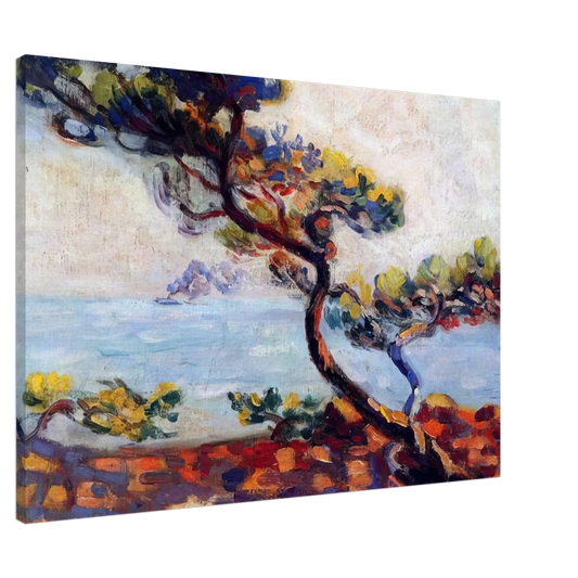 Armand Guillaumin - Dans le Midi - 1910 Canvas - 20x30 cm / 8x12 inches-canvas