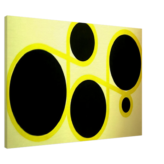 Alexander Liberman - Path IV - 1952 Canvas - 20x30 cm / 8x12 inches-canvas