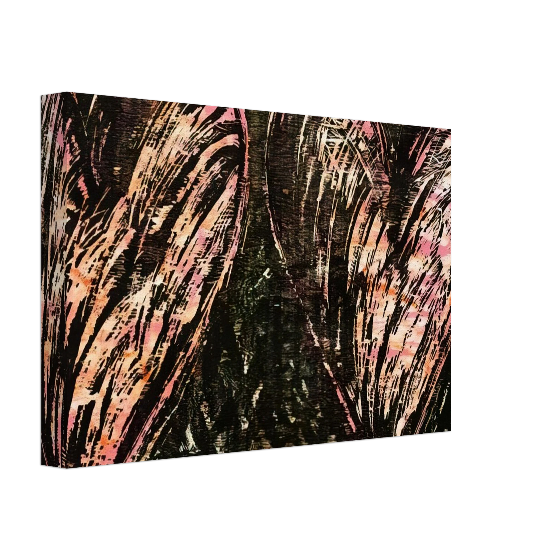 Jim Dine - TWO HEARTS IN A FOREST 1981 Canvas - 40x60 cm / 16x24 inches-canvas