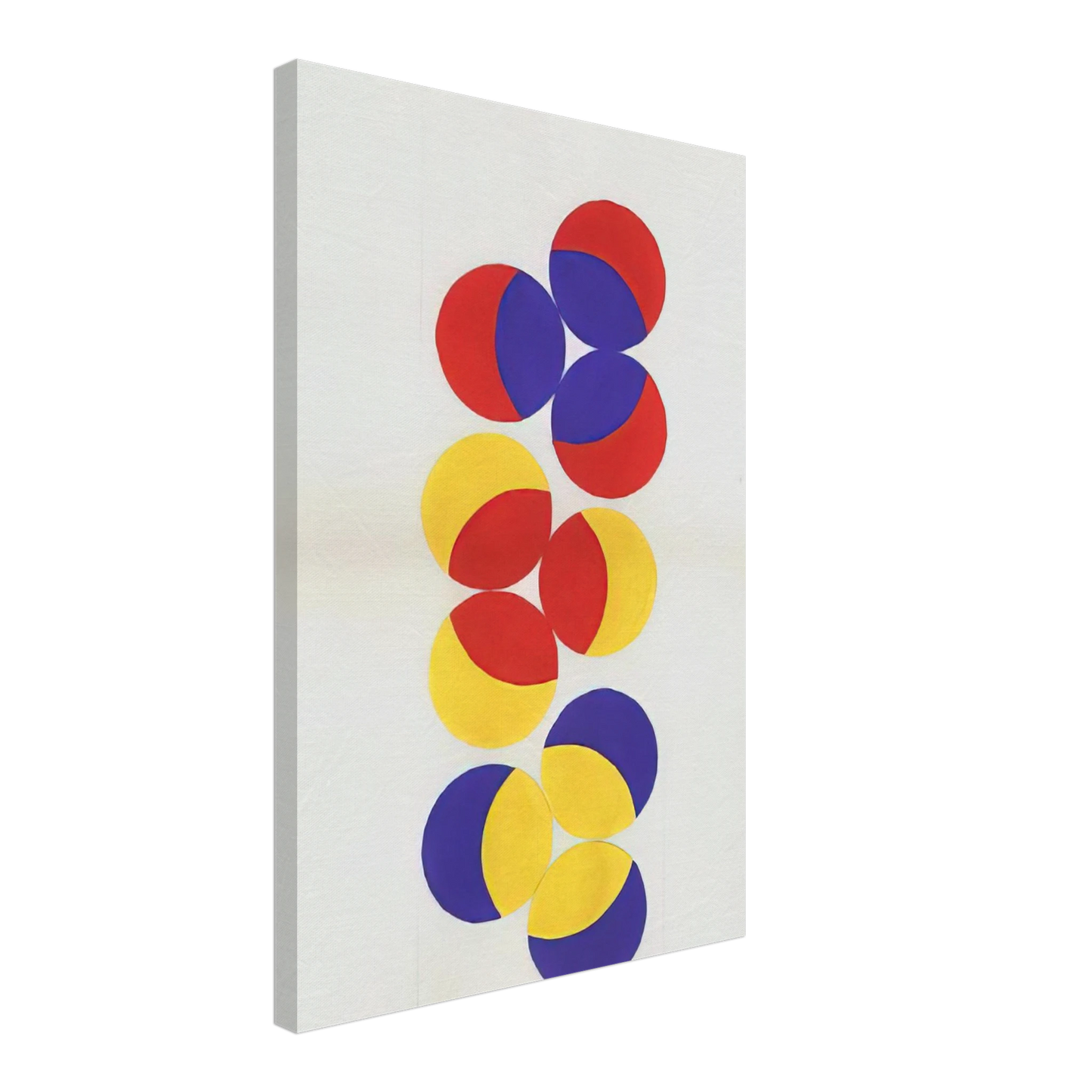 Leon Polk Smith - Untitled - 1968 Canvas - 40x60 cm / 16x24 inches-canvas