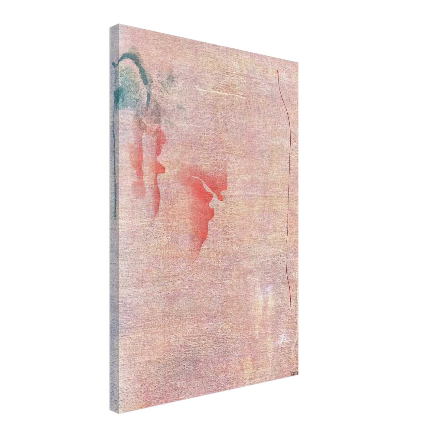 Helen Frankenthaler - Cedar Hill - 1983 Canvas - 40x60 cm / 16x24 inches-canvas