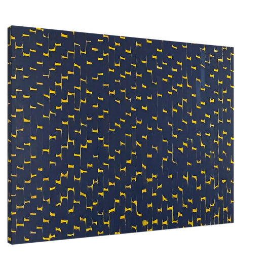 Alma Woodsey Thomas - LATE NIGHT REFLECTIONS 1972 Canvas - Default Title-canvas