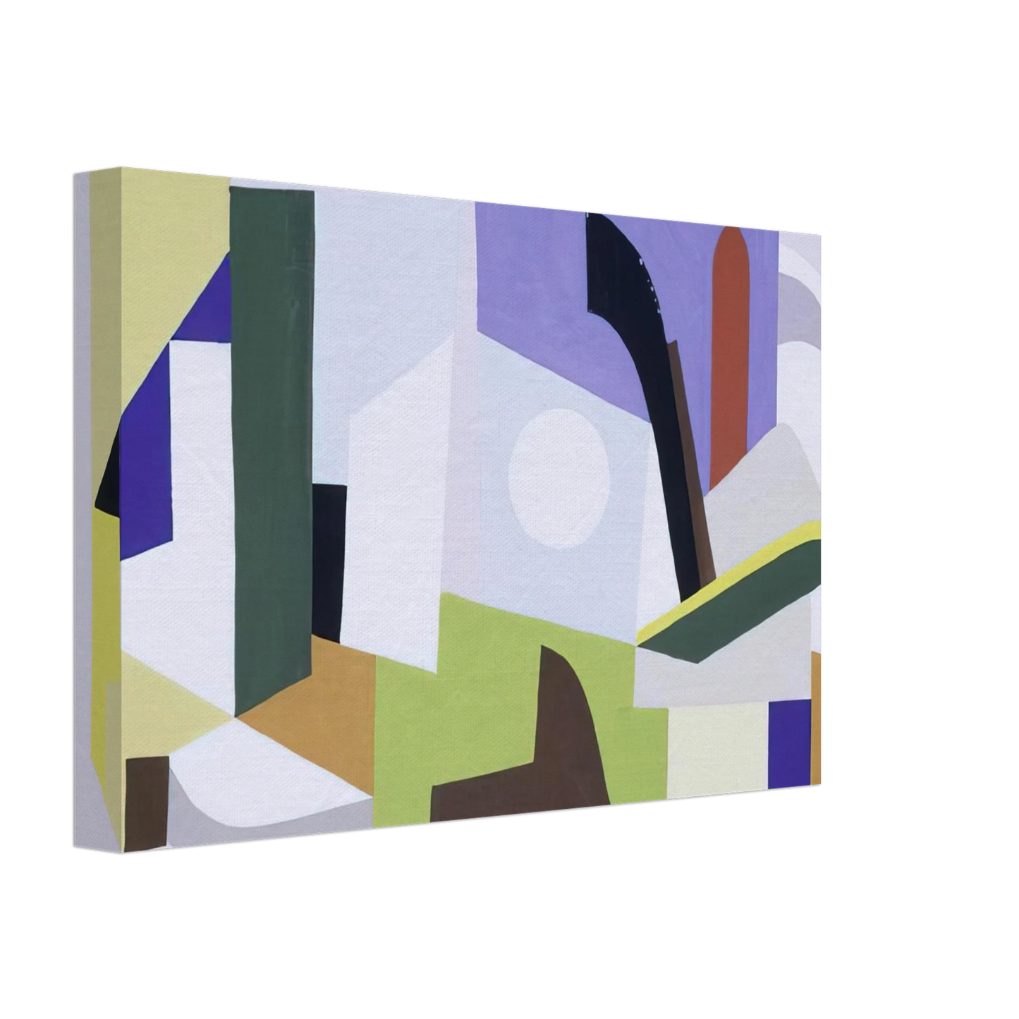 Ad Reinhardt - Untitled N.Y. World's Fair - 1939 Canvas - 70x100 cm / 28x40 inches-canvas