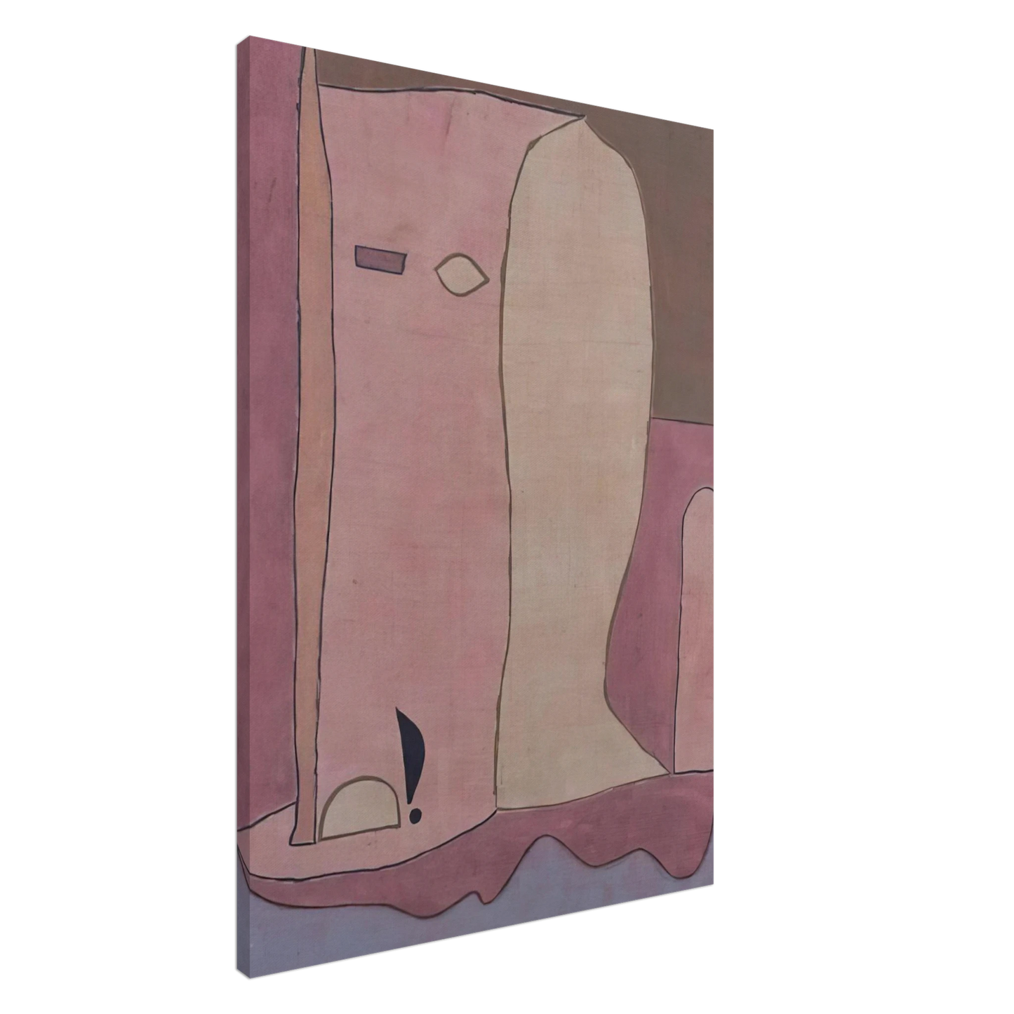 Paul Klee - GARDEN FIGURE 1940 Canvas - 20x30 cm / 8x12 inches-canvas