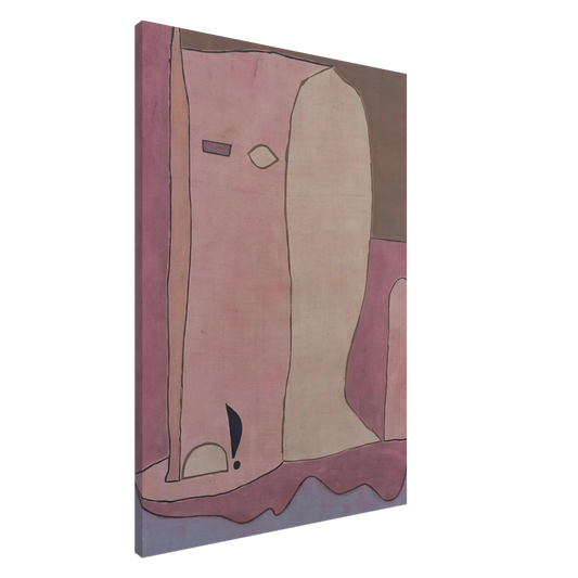 Paul Klee - GARDEN FIGURE 1940 Canvas - 20x30 cm / 8x12 inches-canvas