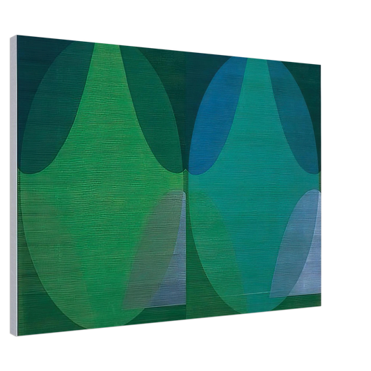 Sam Gilliam - Bowling Canvas - 20x30 cm / 8x12 inches-canvas