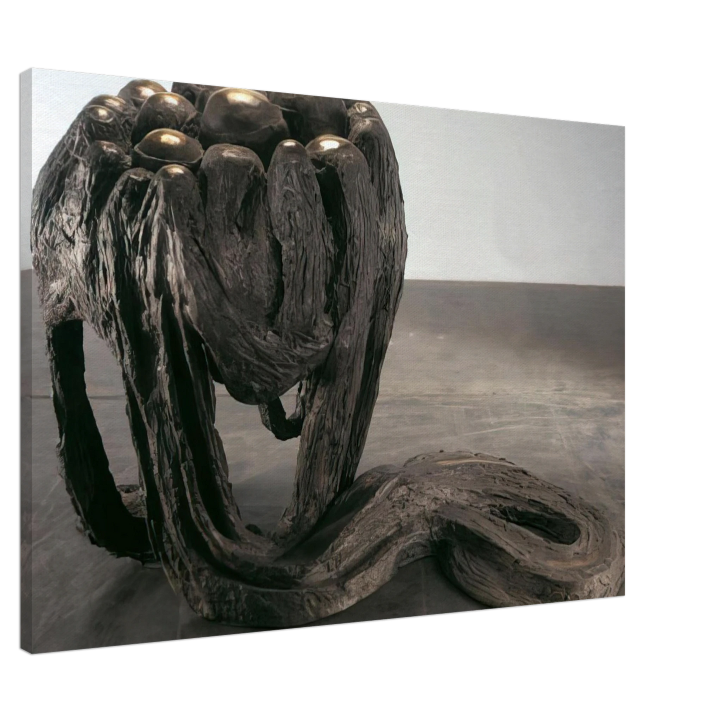 Louise Bourgeois - AVENZA REVISITED II 1969 Canvas - 20x30 cm / 8x12 inches-canvas