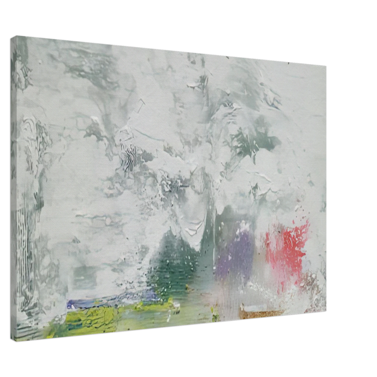 Helen Frankenthaler - Maelstrom, 1992- Canvas - 20x30 cm / 8x12 inches-canvas